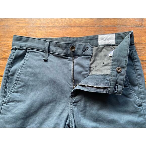 RAG & BONE Fatigue Green Flat Front Tapered Chinos Mens sz 30 - Picture 4 of 15